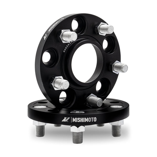 Mishimoto MMWS-005-200BK Wheel Spacers  Black  5x114.3  60.1 Center Bore  M12x1.5 20mm