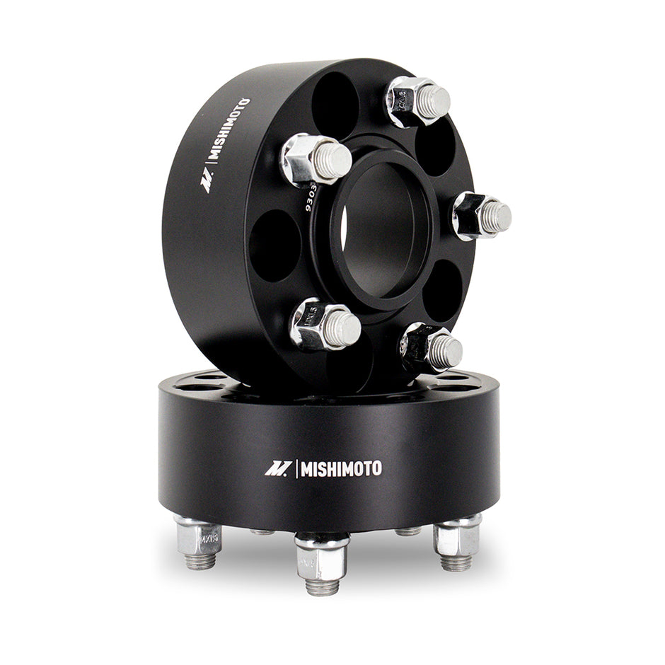 Mishimoto MMWS-008-500BK Wheel Spacers  Black  5x100  56.1 Center Bore  M12x1.25  50mm