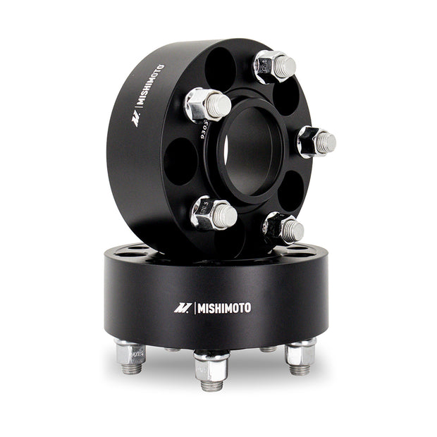 Mishimoto MMWS-008-500BK Wheel Spacers  Black  5x100  56.1 Center Bore  M12x1.25  50mm