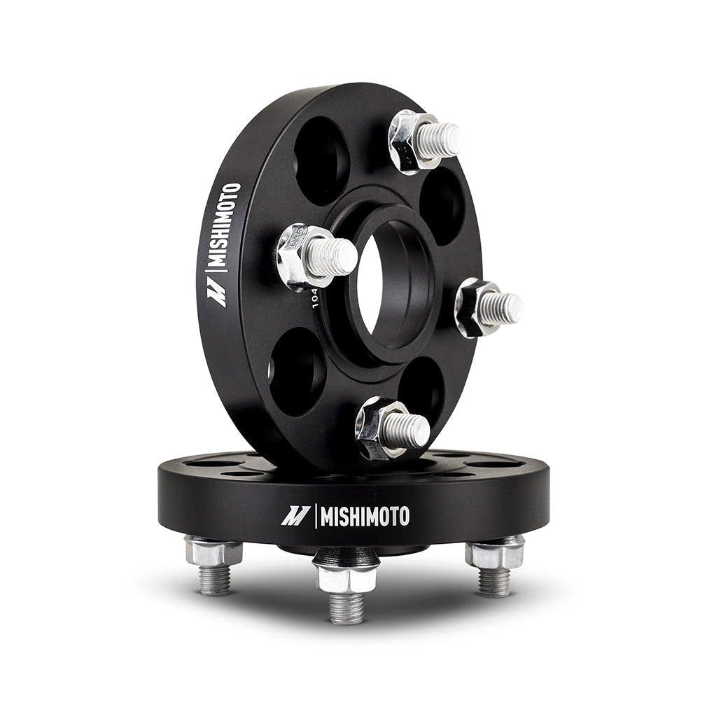 Mishimoto MMWS-011-200BK Wheel Spacers  Black  4x100  56.1 Center Bore  M12x1.5 20mm
