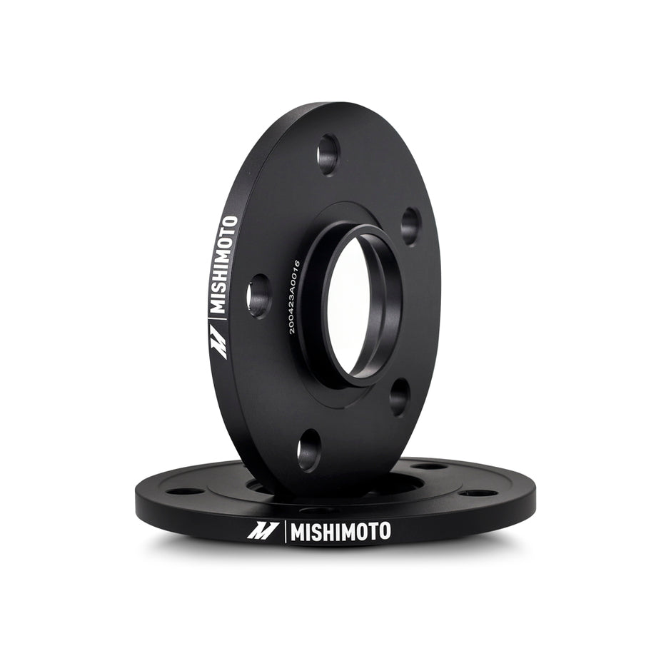 Mishimoto MMWS-013-100BK Wheel Spacers  Black  5x120  64.1mm Center Bore  M14 X 1.5  10mm