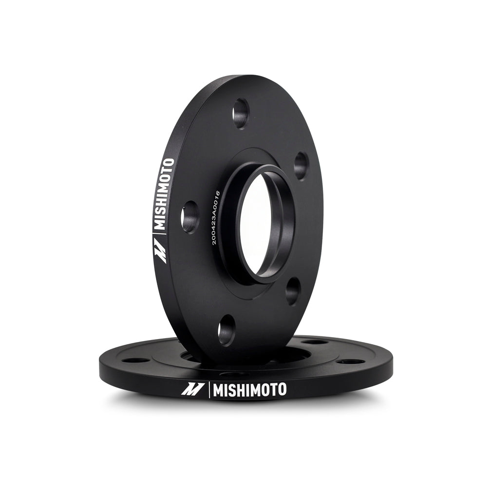 Mishimoto MMWS-013-150BK Wheel Spacers  Black  5x120  64.1mm Center Bore  M14 X 1.5  15mm