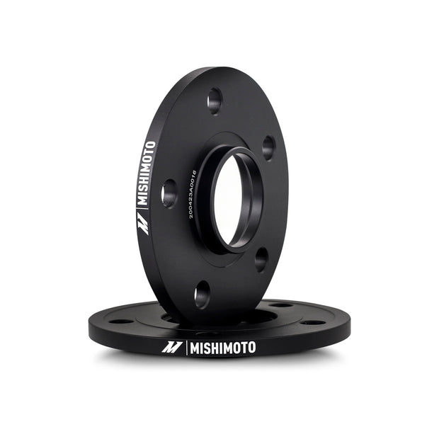 Mishimoto MMWS-013-100BK Wheel Spacers  Black  5x120  64.1mm Center Bore  M14 X 1.5  10mm