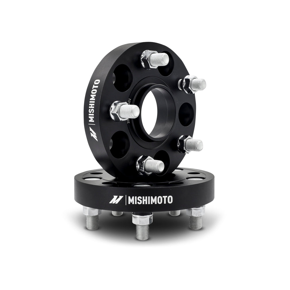 Mishimoto MMWS-013-500BK Wheel Spacers  Black  5x120  64.1mm Center Bore  M14 X 1.5  50mm