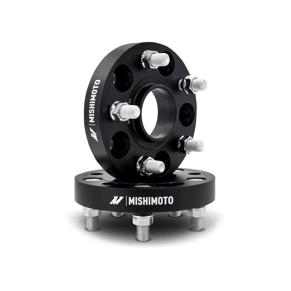 Mishimoto MMWS-013-500BK Wheel Spacers  Black  5x120  64.1mm Center Bore  M14 X 1.5  50mm