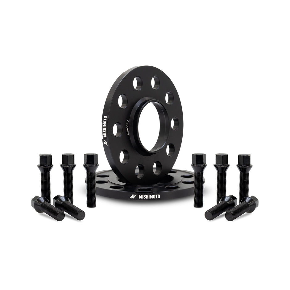 Mishimoto MMWS-014 Wheel Spacers  Black  5x112  12mm  Fits BMW M3/M4 2015-2020