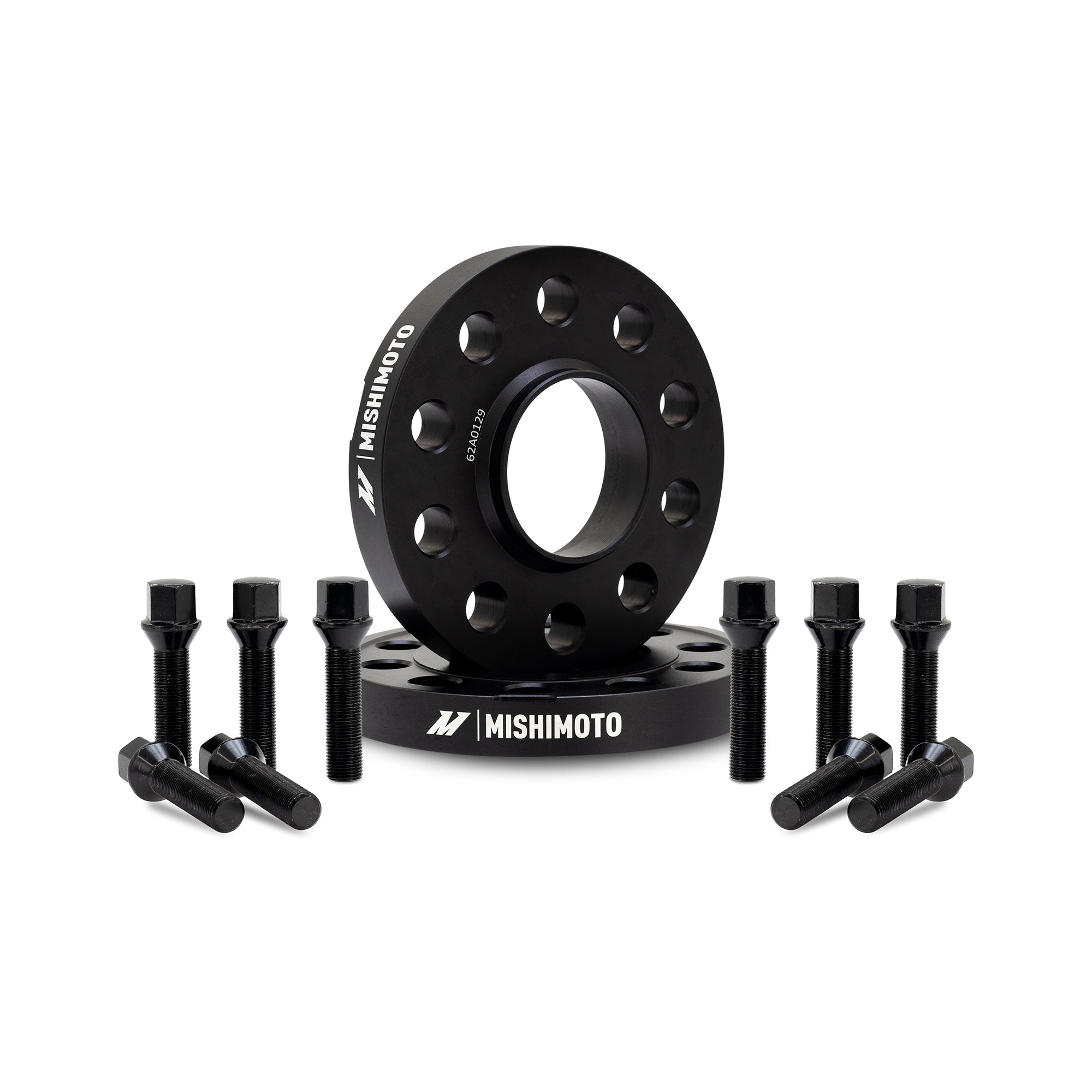 Mishimoto MMWS-014 Wheel Spacers  Black  5x112  15mm  Fits BMW M3/M4 2015-2020