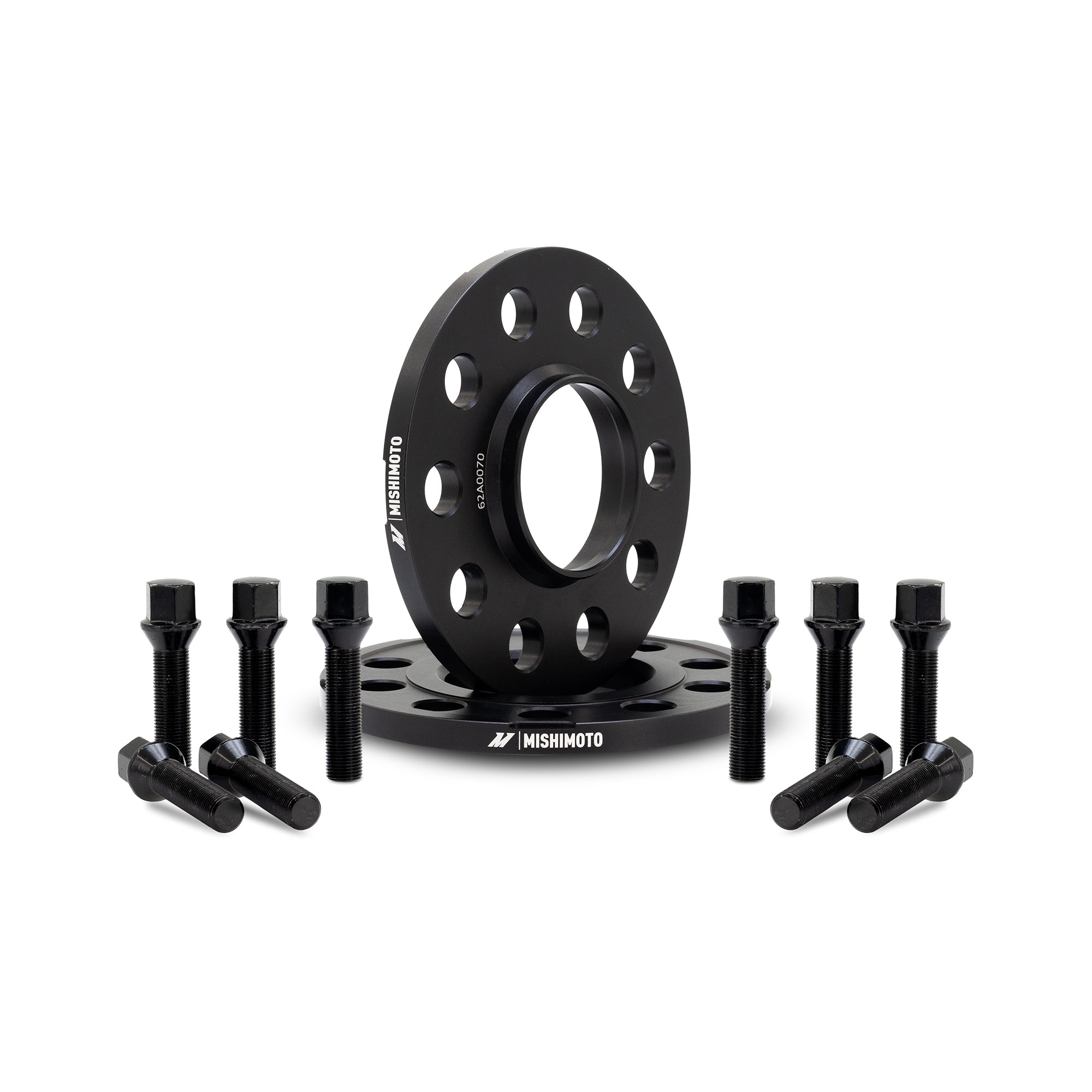 Mishimoto MMWS-015 Wheel Spacers  Black  5x112  12mm  Fits BMW M3/M4 2021+