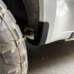 SB Filters Mud Flap Delete For 2019-2025 Chevrolet Silverado 1500 installed in a car