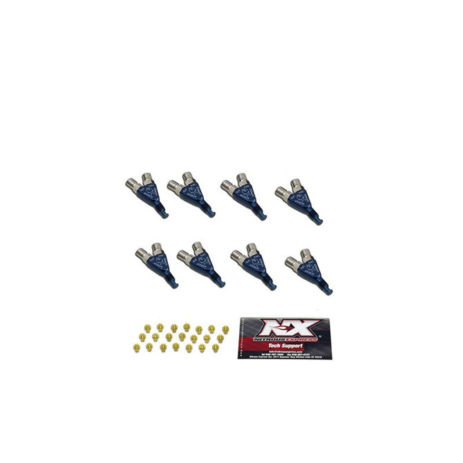 Nitrous Express - PIRANHA NOZZLES 8 CYL (INCLUDES ALL HP SETTINGS) - NX700