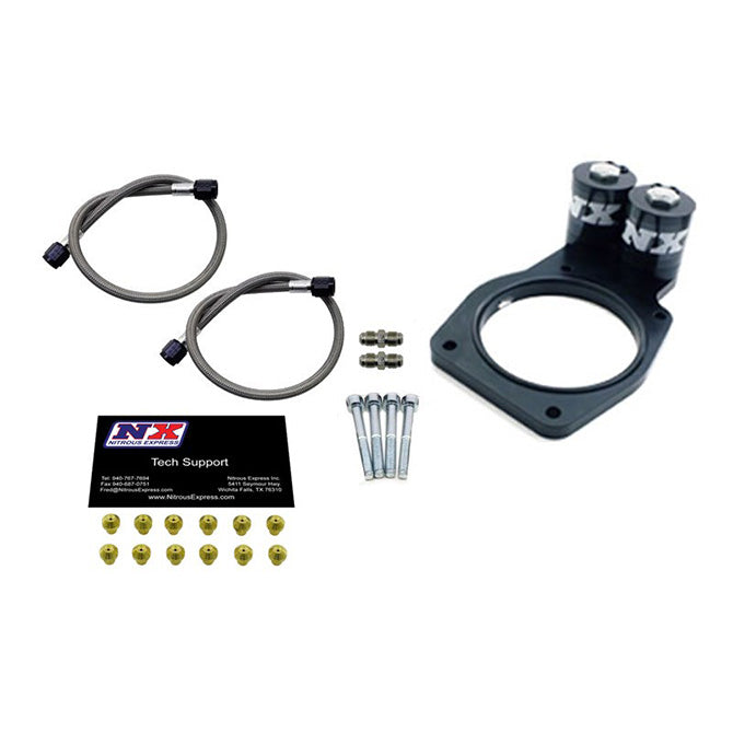 Nitrous Express - EFI PLATE CONVERSION 5TH GEN CAMARO W/ ATTACHED SOLENOIDS  - NX931