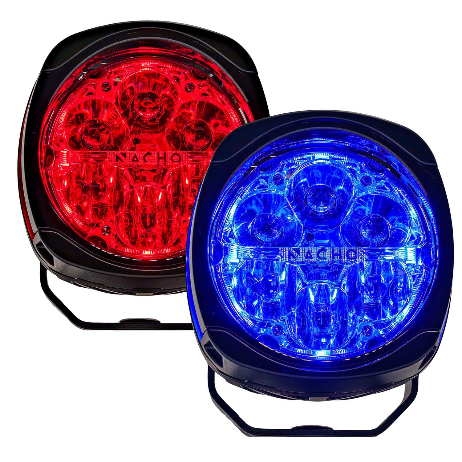 NACHO - PM435RB - Quatro Red/Blue Emergency Light Set