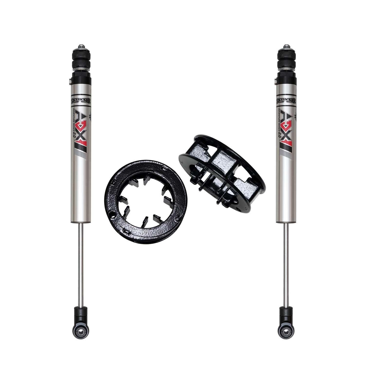 2 In. Front Lift Kit With ADX M2.0 Aluminum Monotube Shocks.