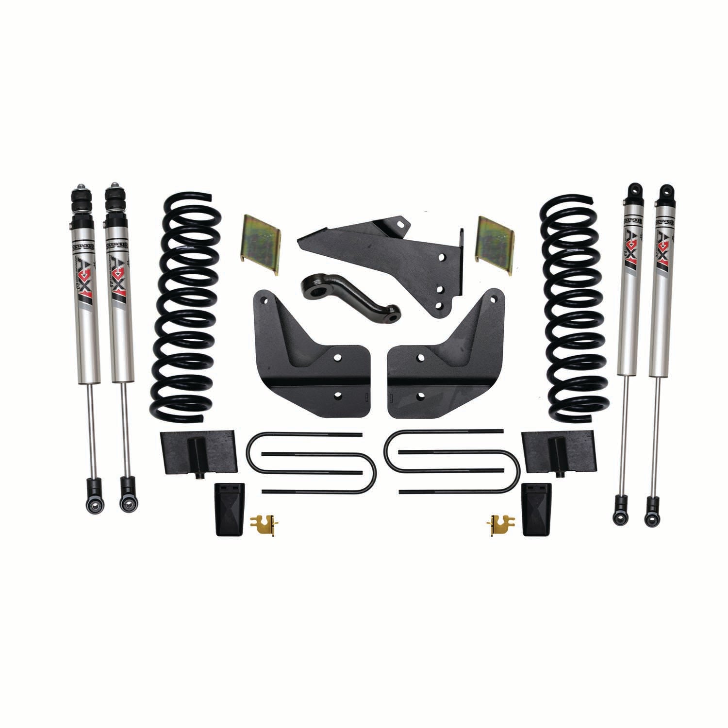 4 In. Suspension Lift Kit With ADX M2.0 Aluminum Monotube Shocks.