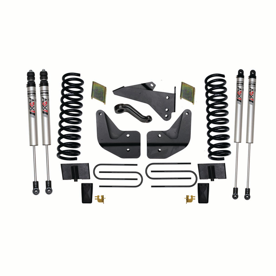 4 In. Suspension Lift Kit With ADX M2.0 Aluminum Monotube Shocks.