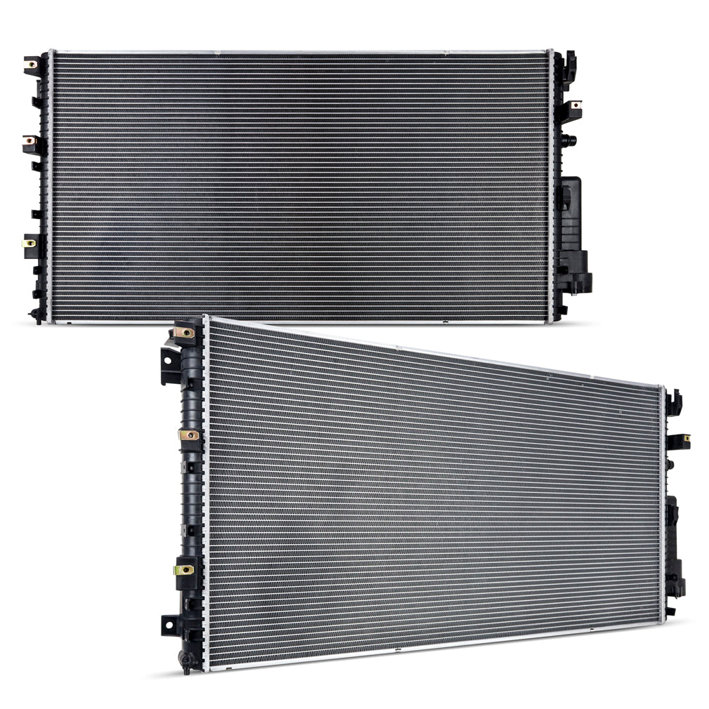 Mishimoto R13716 Replacement Radiator  Secondary  Fits Ford 6.7L Powerstroke 2017-2022
