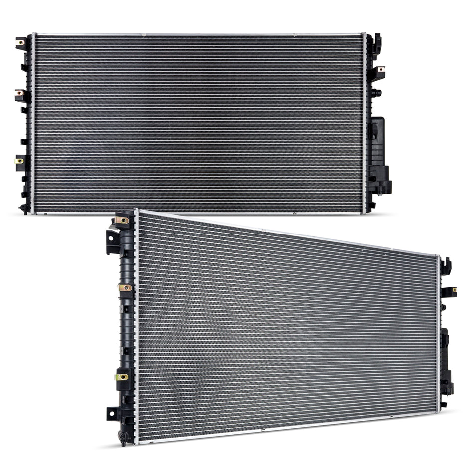 Mishimoto R13716 Replacement Radiator  Secondary  Fits Ford 6.7L Powerstroke 2017-2022