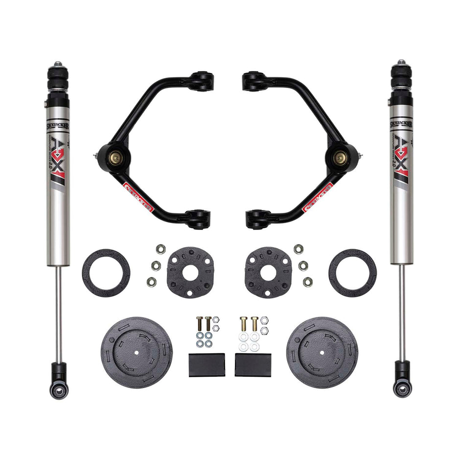 3 In. Suspension Lift Kit With ADX M2.0 Aluminum Monotube Shocks.