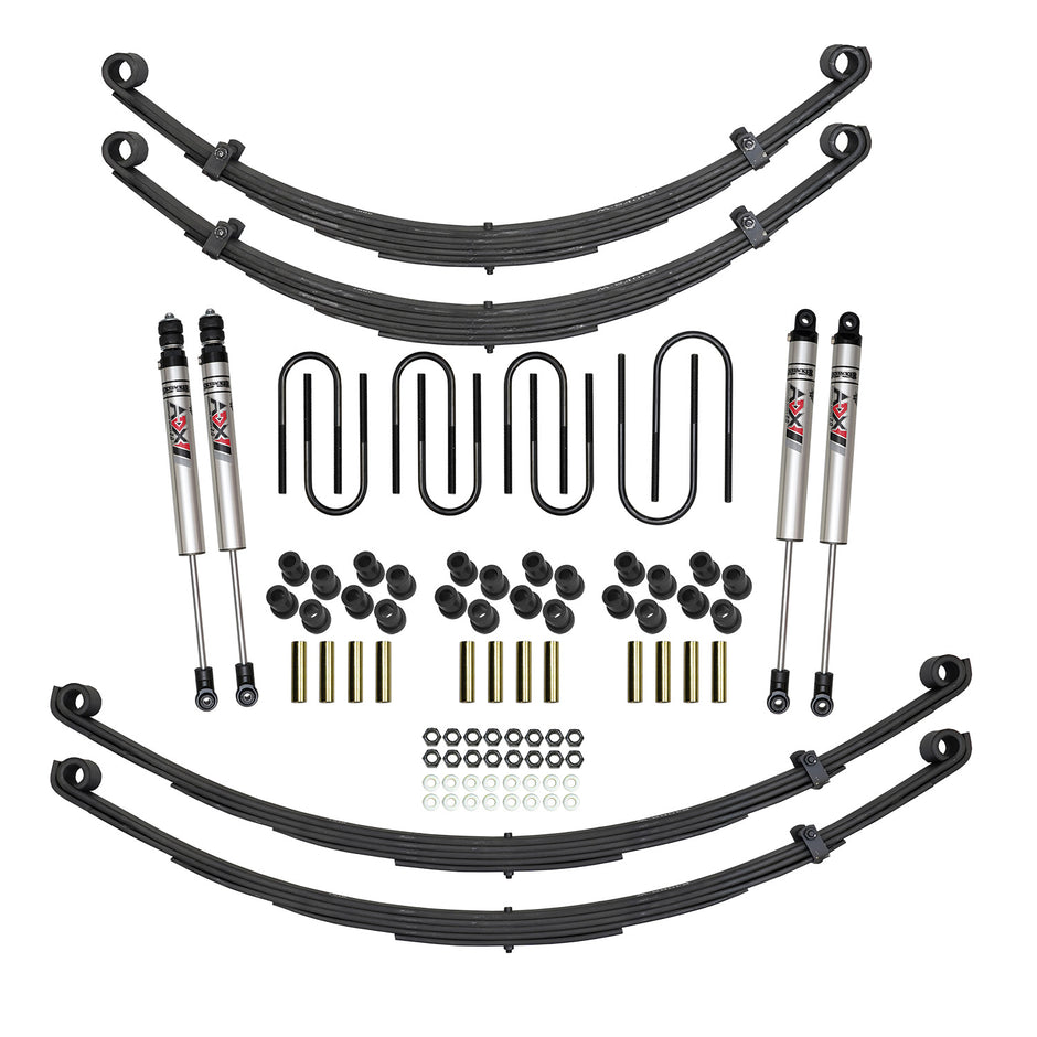 4 In. Suspension Lift Kit With ADX M2.0 Aluminum Monotube Shocks