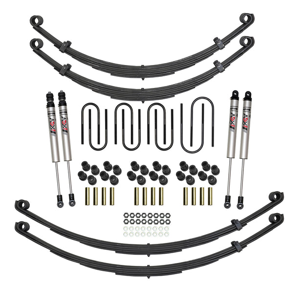 4 In. Suspension Lift Kit With ADX M2.0 Aluminum Monotube Shocks