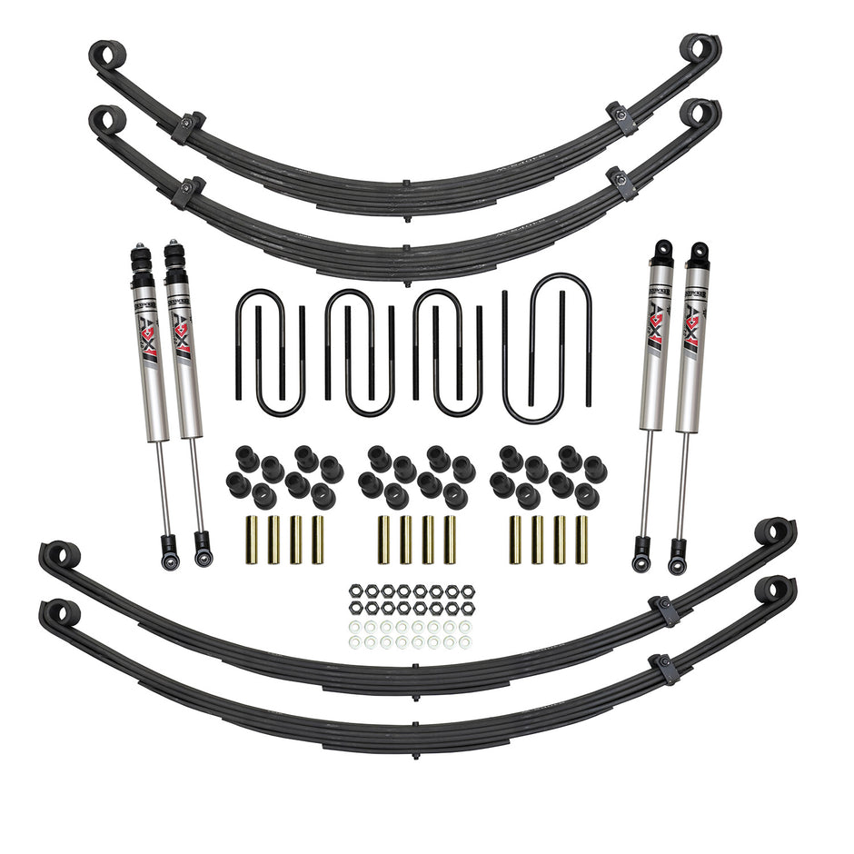 4 In. Suspension Lift Kit With ADX M2.0 Aluminum Monotube Shocks
