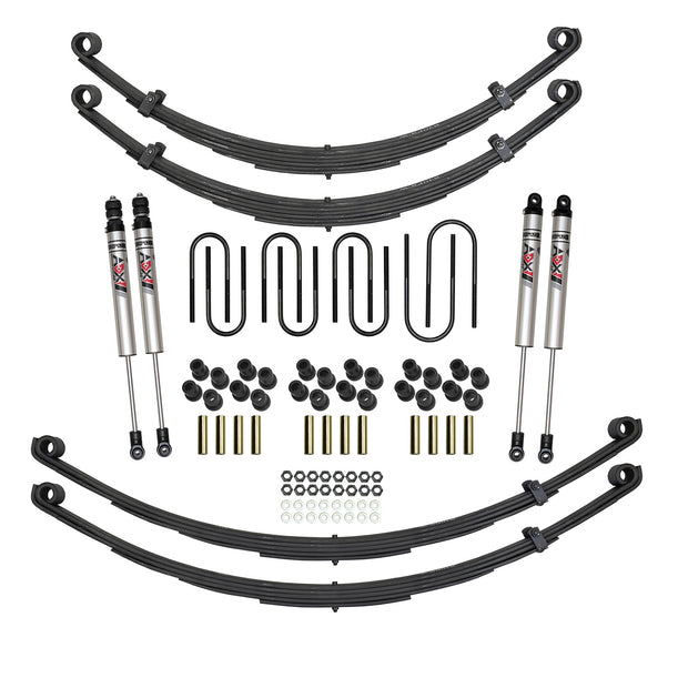 4 In. Suspension Lift Kit With ADX M2.0 Aluminum Monotube Shocks