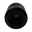 Red air filter JLT Intake Replacement Filter - S&B with black outer rim on a white background