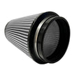 A white Dry Extendable  JLT Intake Replacement Filter 6