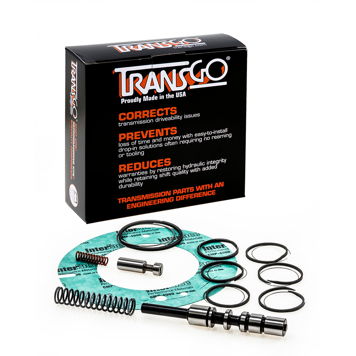 62TE 2007-on SHIFT KIT® Valve Body Repair Kit