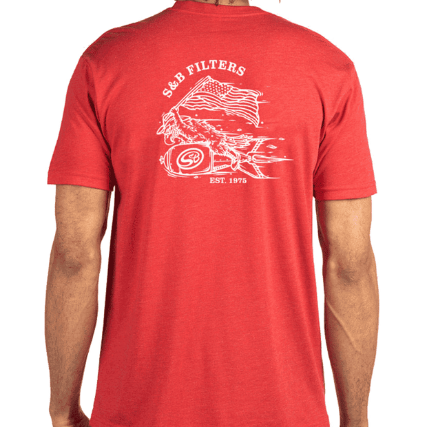 S&B Eagle Shirt - Vintage Red - S&B