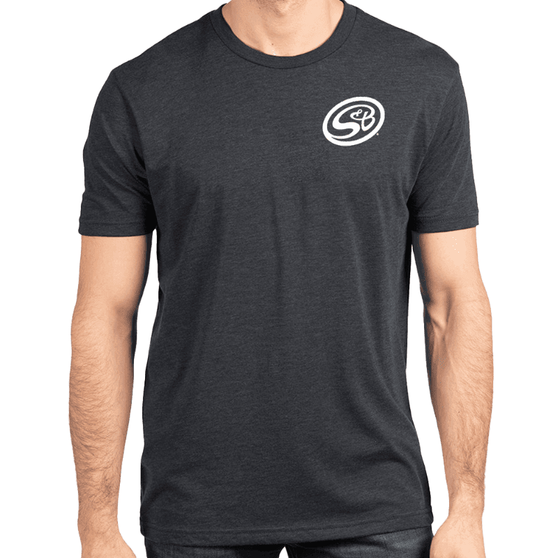 S&B Shop Shirt - Black/White - S&B