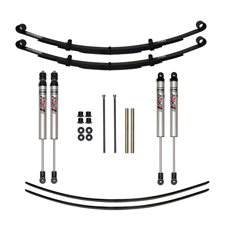 3 In. Suspension Lift Kit With ADX M2.0 Aluminum Monotube Shocks.