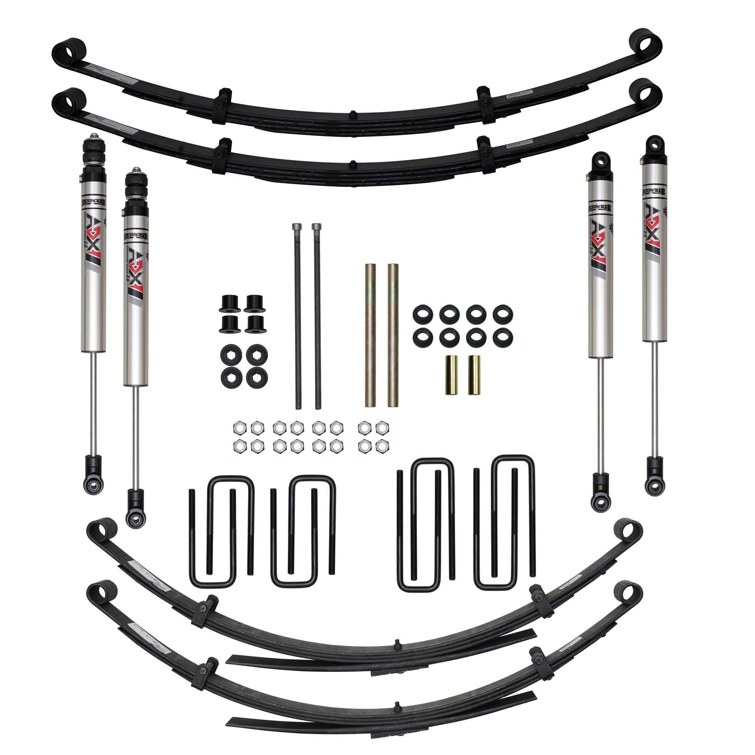 3 In. Suspension Lift Kit With ADX M2.0 Aluminum Monotube Shocks.