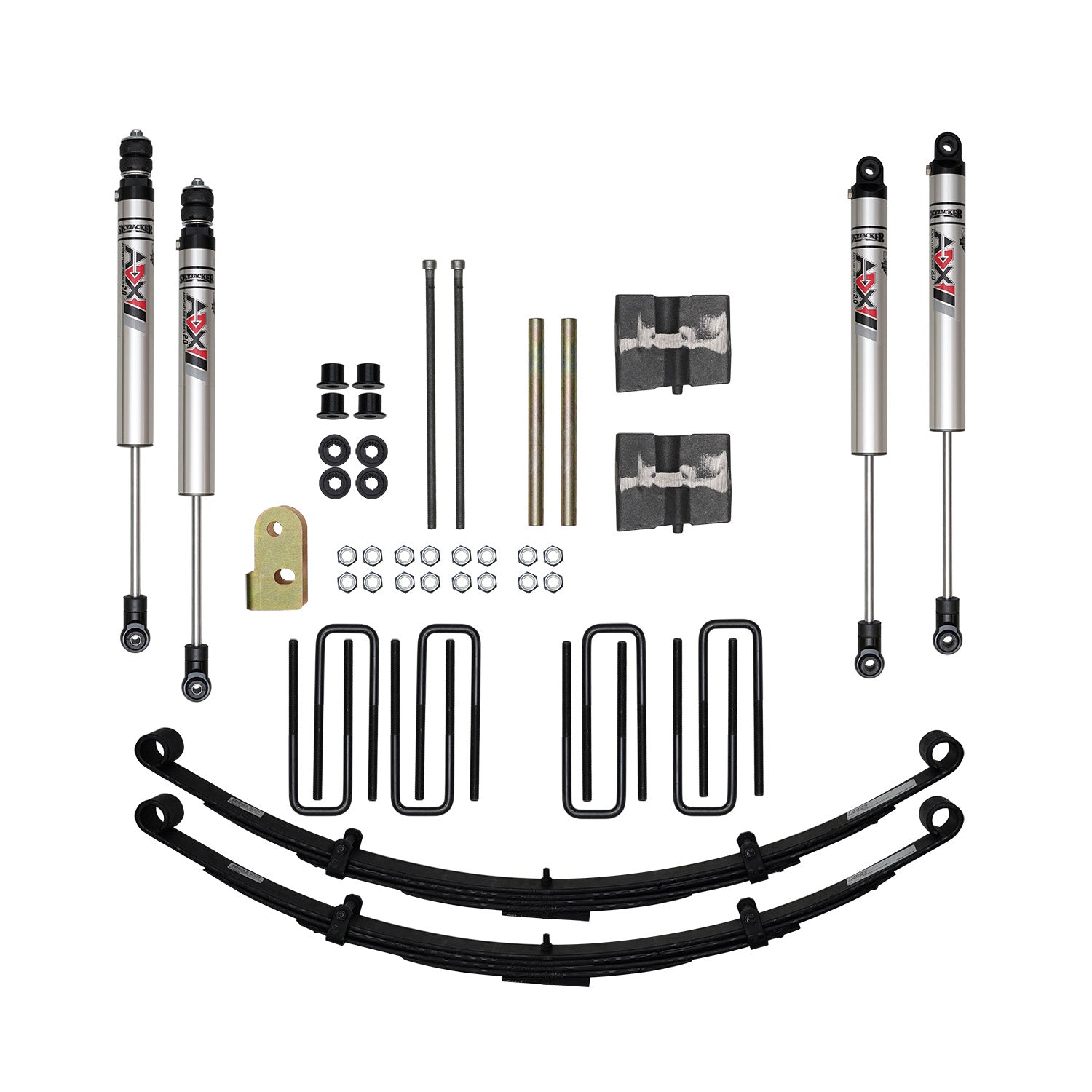 5 In. Suspension Lift Kit With ADX M2.0 Aluminum Monotube Shocks.