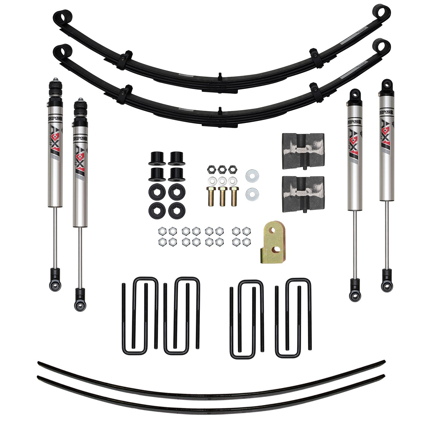 7 In. Suspension Lift Kit With ADX M2.0 Aluminum Monotube Shocks.