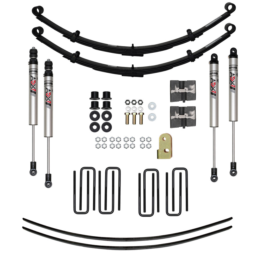 7 In. Suspension Lift Kit With ADX M2.0 Aluminum Monotube Shocks.