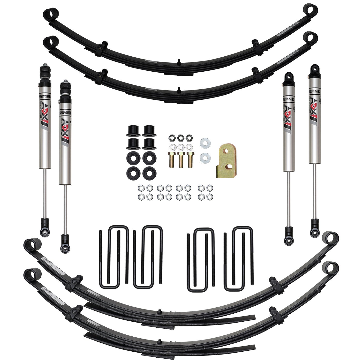7 In. Suspension Lift Kit With ADX M2.0 Aluminum Monotube Shocks.