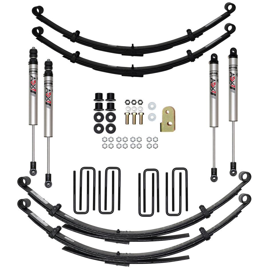 7 In. Suspension Lift Kit With ADX M2.0 Aluminum Monotube Shocks.