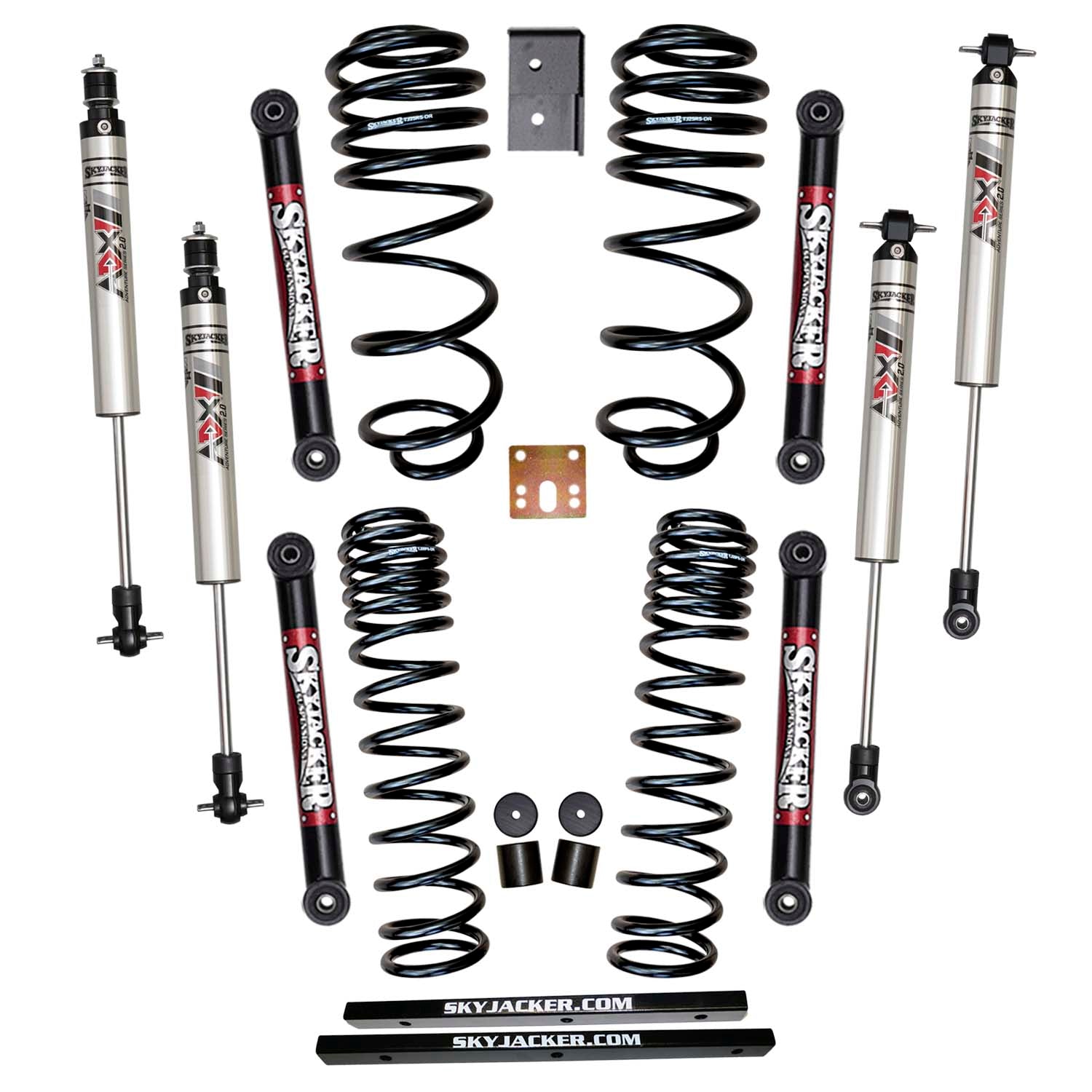 2.5 In. Suspension Lift Kit With ADX M2.0 Aluminum Monotube Shocks.