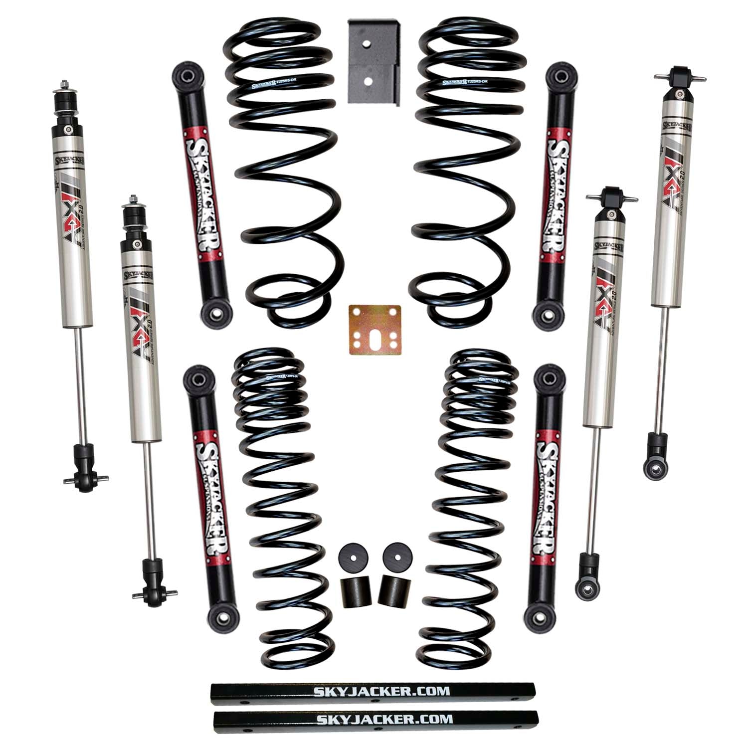 2.5 In. Suspension Lift Kit With ADX M2.0 Aluminum Monotube Shocks.