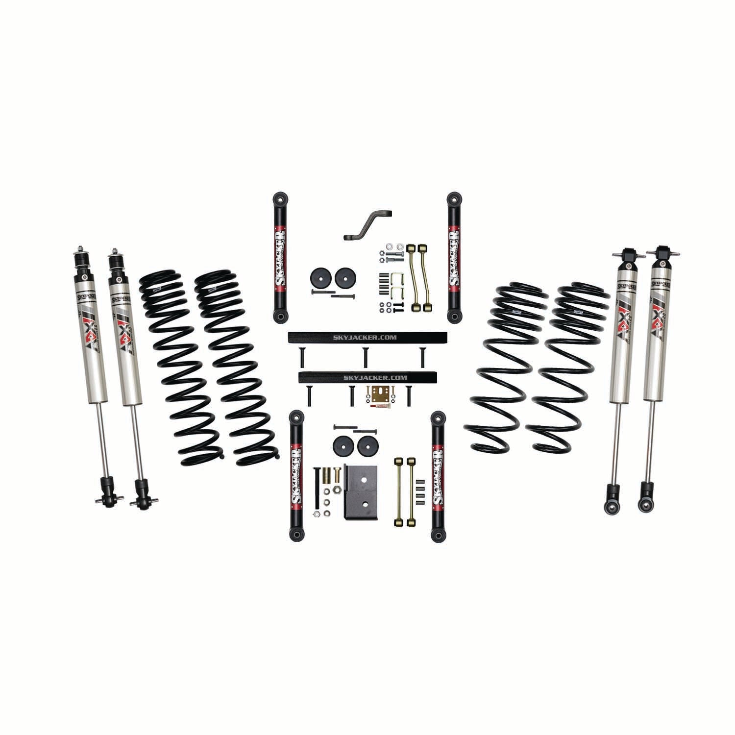 4 In. Suspension Lift Kit With ADX M2.0 Aluminum Monotube Shocks.