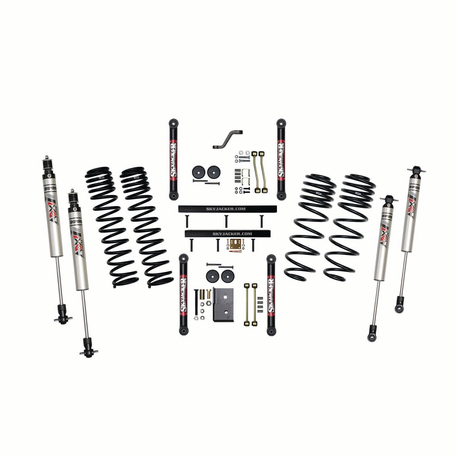 4 In. Suspension Lift Kit With ADX M2.0 Aluminum Monotube Shocks.
