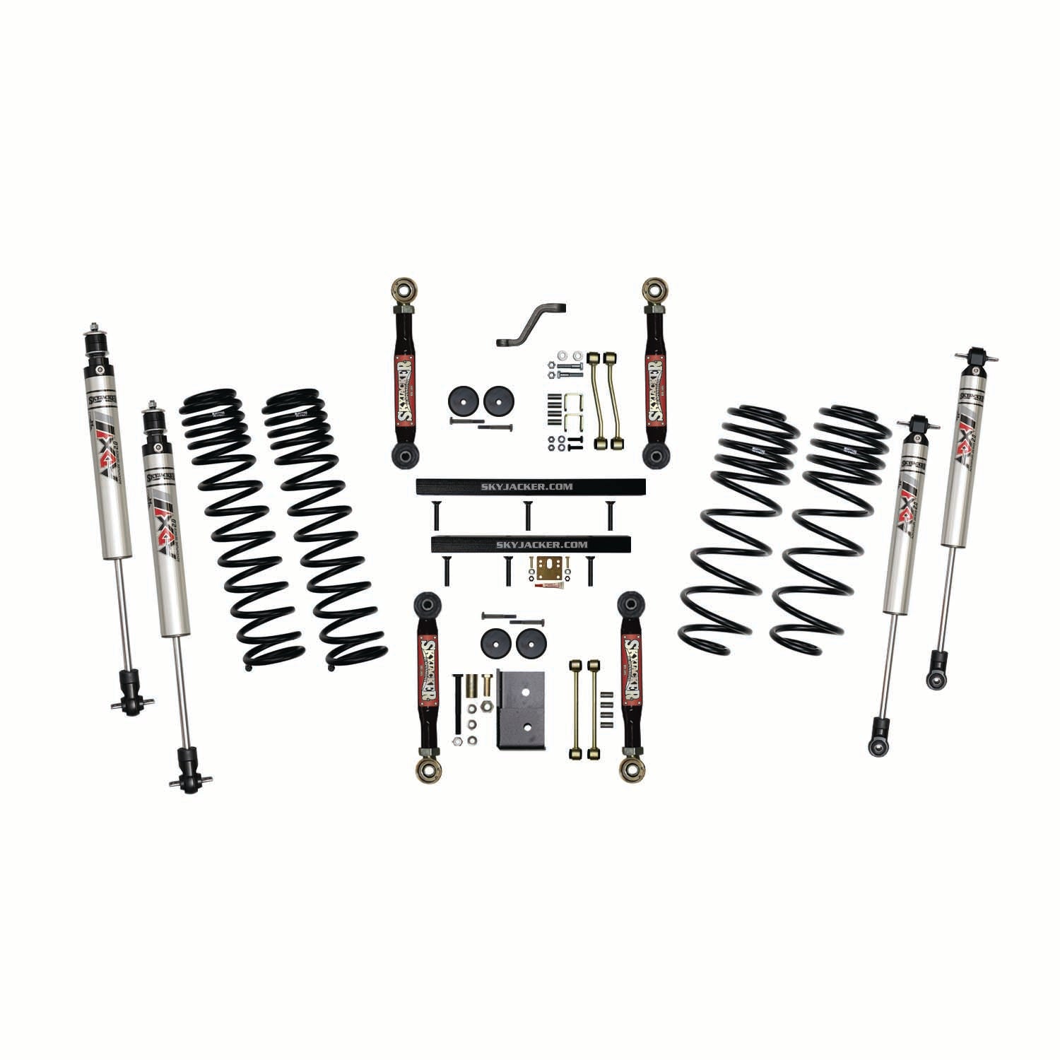 4 In. Suspension Lift Kit With ADX M2.0 Aluminum Monotube Shocks.