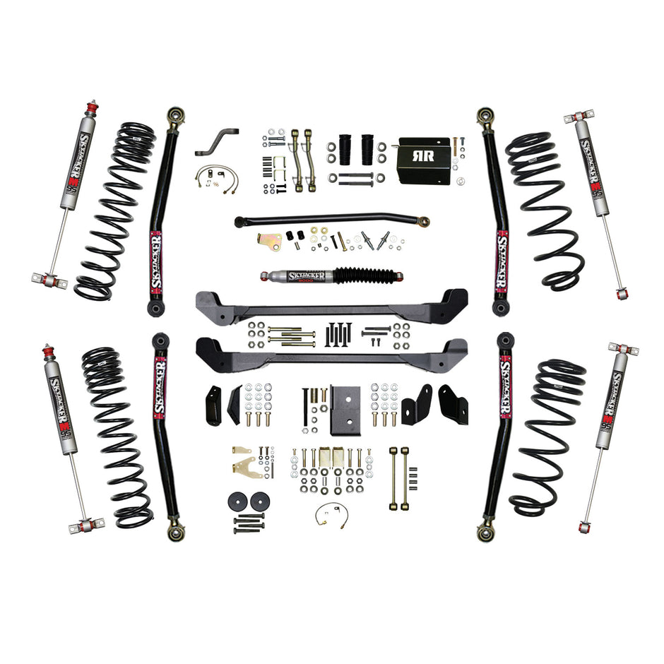 Skyjacker - Long Arm Suspension Lift Kit W/ Shocks - TJ40RR1LTK-M