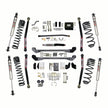 4 In. Suspension Lift Kit With ADX M2.0 Aluminum Monotube Shocks.