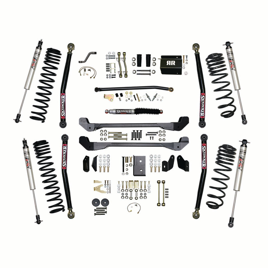 6 In. Suspension Lift Kit With ADX M2.0 Aluminum Monotube Shocks.