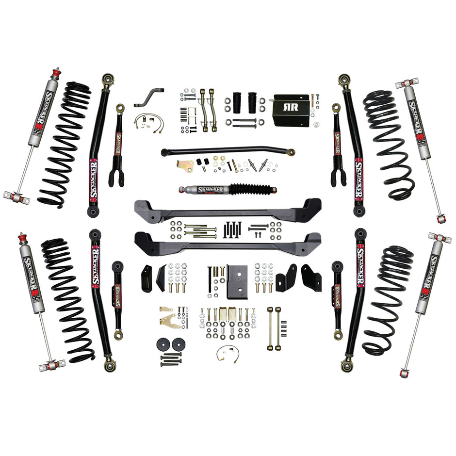 Skyjacker - Long Arm Suspension Lift Kit W/ Shocks - TJ60RR2LTK-M