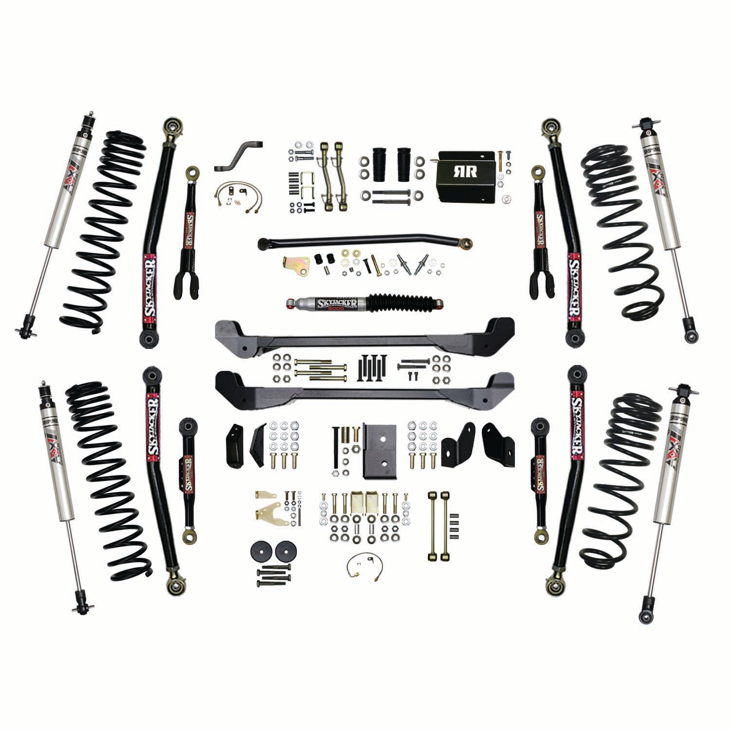 6 In. Suspension Lift Kit With ADX M2.0 Aluminum Monotube Shocks.
