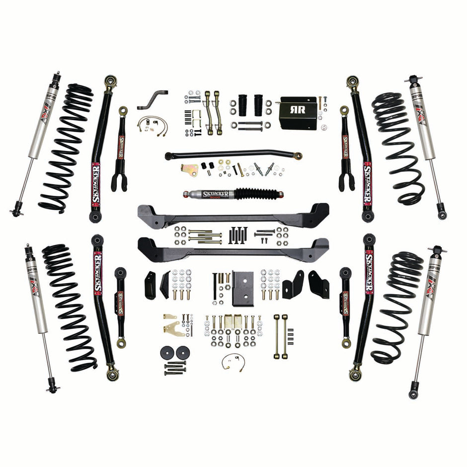 6 In. Suspension Lift Kit With ADX M2.0 Aluminum Monotube Shocks.