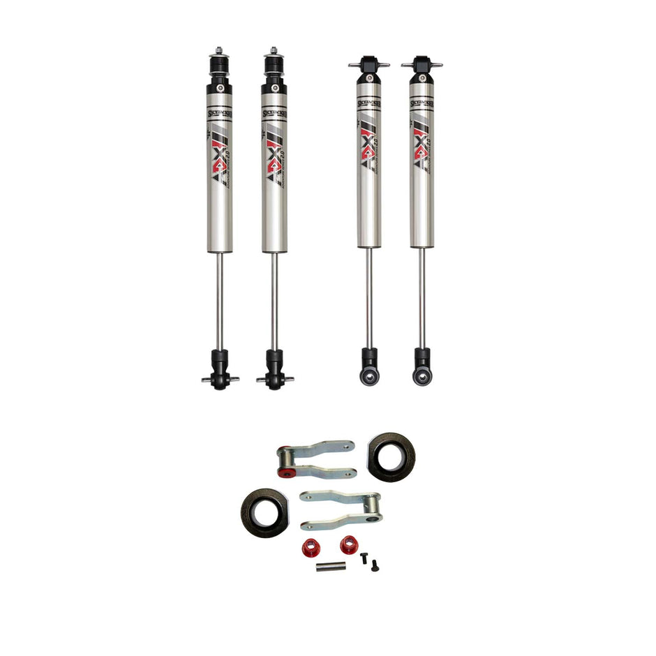2 In. Suspension Lift Kit With ADX M2.0 Aluminum Monotube Shocks.